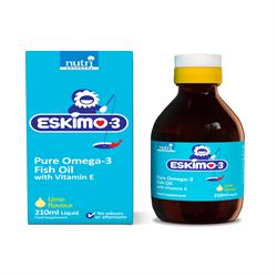 Eskimo -3 Huile de Poisson Liquide 210ml