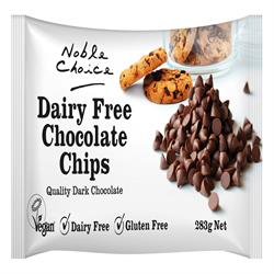 Dairy Free, Vegan and Gluten Free Choc Chips 283g (order in singles or 12 for trade outer)
