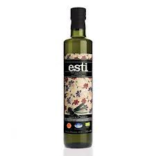 Økologisk kalamata pdo ekstra jomfru olivenolie 500ml glasflaske