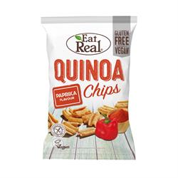 Mangez de vrais chips de quinoa au paprika (commandez-en 12 pour le commerce extérieur)
