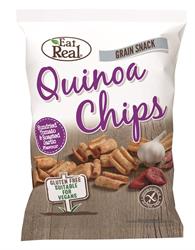 Chips de Quinoa Tomates Séchées &amp; Ail 30g (commander en simple ou 12 pour le commerce extérieur)