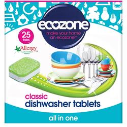 Tablettes Lave-Vaisselle Classiques 25 tablettes (commander en simple ou 12 pour le commerce extérieur)