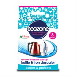 Kettle & Iron Descaler 60g 3 sachets (order in singles or 8 for trade outer)