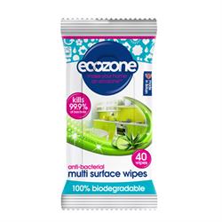 Anti-bac Multi Surface Wipes (40 wipes) (order in singles or 8 for trade outer)