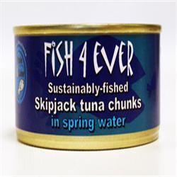 Skipjack Tuna Chunks in spring water 160g (order in singles or 15 for trade outer)