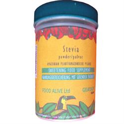 Wild Green pulveriseret Stevia 50g (bestil i singler eller 9 for bytte ydre)