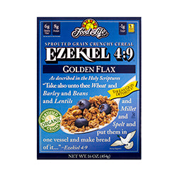 Ezekiel Sprouted Whole Grain Cereal Golden Flax 454g