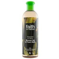 Gel Bain/Douche Moussant aux Algues Marines 400 ml