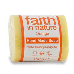 オレンジ純粋植物石鹸 100g