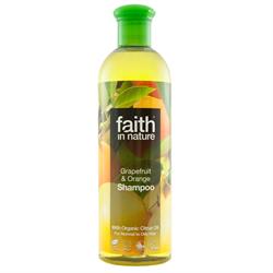 20 % RABATT Faith in Nature Grapefrukt og appelsin 400 ml sjampo