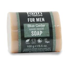 Faith For Men Blue Cedar Soap 100g