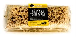 Teriyaki Tofu Wrap 220g. Individually Wrapped (order in singles or 15 for trade outer)