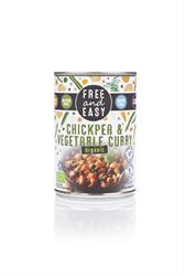 Organic Chick Pea & Vegetable Curry 400g