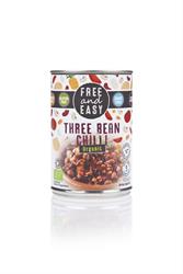 Organic Three Bean Chilli 400g