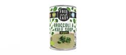Sopa de brócolis e couve orgânica grátis e fácil 400g