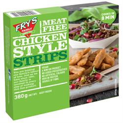Chicken Style Strips 320g (bestel per stuk of 10 voor ruilverpakking)