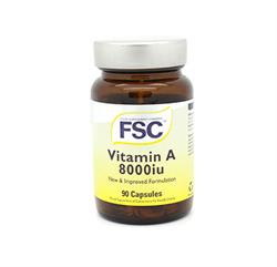 Vitamin A 8000iu 90 Capsules