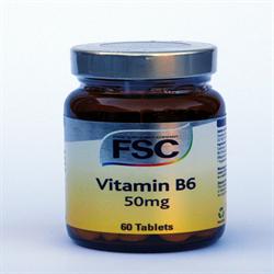 Vitamin B6 100mg 60 Tablets