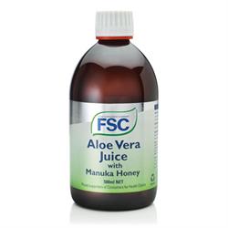 Aloe vera & manuka honning juice 500ml