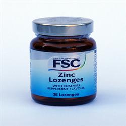 Pastillas de zinc 36's
