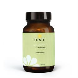 Capsules de Cayenne, bio, 60 capsules végétales