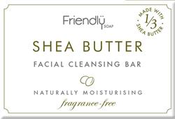 Natural Shea Butter Facial Bar Soap 95g