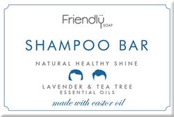 Natürliches festes Shampoo – Lavendel und Teebaum, 95 g
