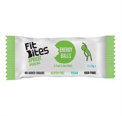 30% OFF FitBites Apricot & Spirulina Energy Balls 48g (order in singles or 16 for retail outer)