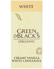 Organic White Chocolate 100g (order 15 for retail outer)