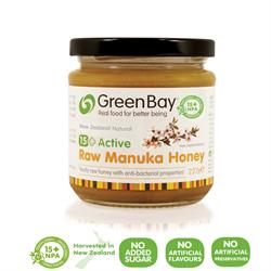 Raw Active 15+ Manuka Honey 227g (הזמינו ביחידים או 12 עבור טרייד חיצוני)