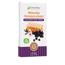 Blackcurrant Manuka Honey Lozenges 8 Lozenges (order in singles or 12 for retail outer)