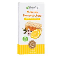 Lemon Manuka Honey Lozenges (8 Lozenges) (order in singles or 12 for retail outer)