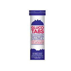 GlucoTabs Blueberry 10'er (bestil i singler eller 12 for bytte ydre)