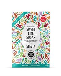 Naturligt Stevia sødemiddel 450 g (bestil i enkeltstående eller 8 for bytte ydre)