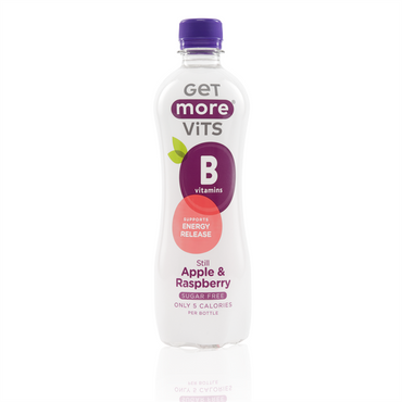 Get More Vits Vitamin B 12x500ml / Still Apple & Raspberry