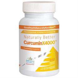 Curcumin X4000 180 Caps (order in singles or 12 for trade outer)