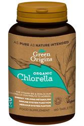 Økologisk chlorella 500mg 180 tabletter