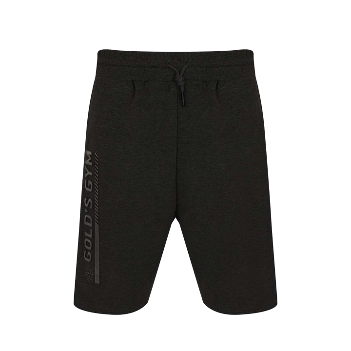 Pantalón corto con relieve Golds Gym, s/negro