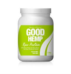 Good Hemp Raw Protein 2500 g (pedir por separado o 4 para el comercio exterior)