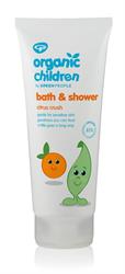 Organic Children Bath & Shower Citrus Aloe Vera 200ml