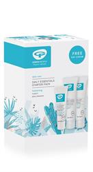 Daily Essentials Skincare Starter Pack (encomende em unidades individuais ou 4 para troca externa)