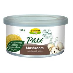 Mushroom Pate 125g (order in singles or 12 for trade outer)