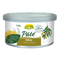 Paté de Olivas 125 g (pedir por separado o 12 para el comercio exterior)