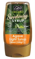 Syrup - Organic Sweetened Light Agave Syrup 250g