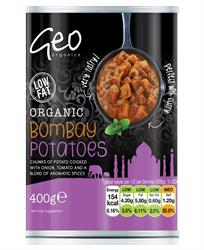 Cans - Organic Bombay Potatoes 400g