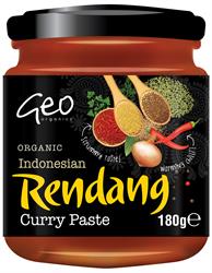 Pastes - Organic Indonesian Rendang Curry Paste 180g