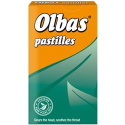 Olbas Pastiller 45g (bestill i single eller 12 for bytte ytre)
