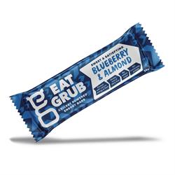 20 % RABATT Eat Grub Blueberry & Almond Flavour Bar (beställ i singel eller 12 för detaljhandeln yttre)
