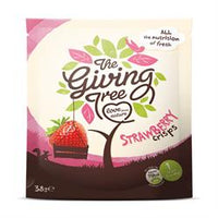 Freeze Dried Strawberry Crisps 38g (order in singles or 12 for trade outer)