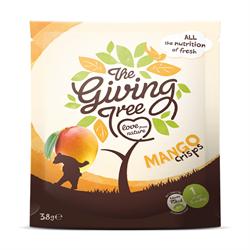 Freeze Dried Mango Crisps 38g (order in singles or 12 for trade outer)